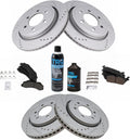 Ceramic G-Coated Brake Pad and Rotor Kit for 2015-17 F-150