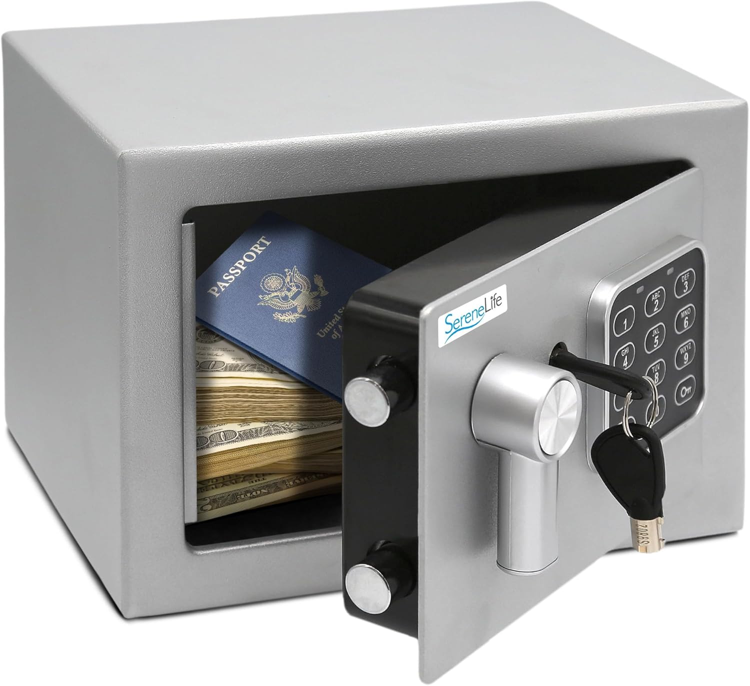 SereneLife Heavy Duty Electronic Safe Box for Home and Office