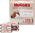 Huggies Skin Essentials Size 1 Diapers & Wipes Bundle - Sensitive Care