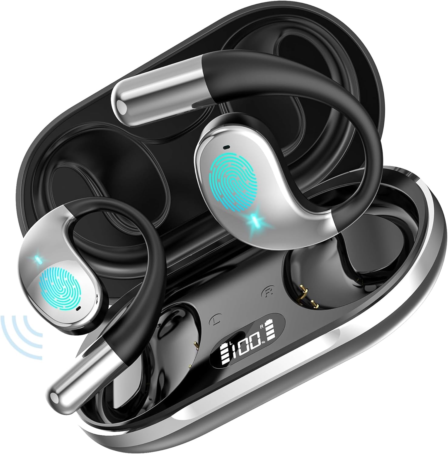 3-in-1 AI Translator Earbuds: 134 Languages, 60h Battery, HiFi Sound