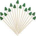 Christmas Cocktail Picks 100ct - Festive Garnish Sticks