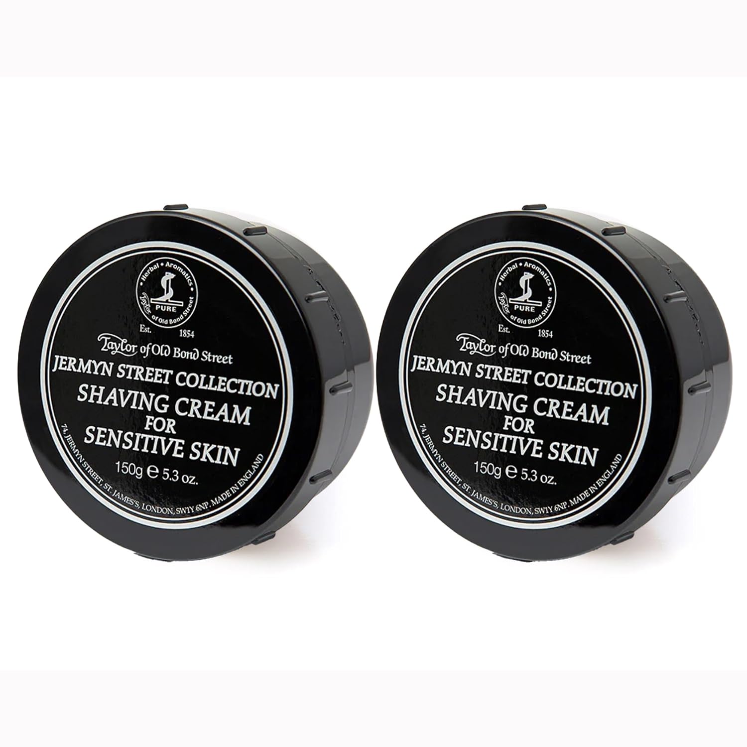 Taylor of Old Bond Street Jermyn Street Shaving Cream 2-Pack