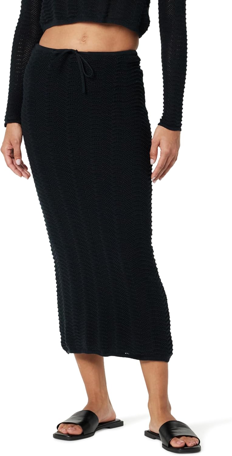 The Drop Women's Makayla Crochet Maxi Skirt - Stylish and Versatile