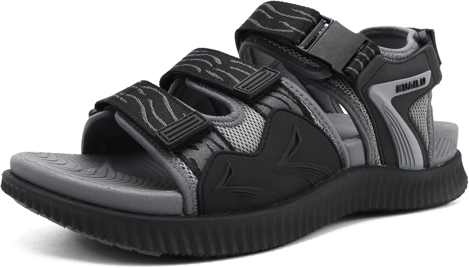 KuaiLu Mens Hiking Sandals with Arch Support for Comfort
