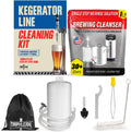 Kegerator Cleaning Kit with 1 lb Beer Line Cleaner - Complete Kit