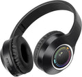 Kids Bluetooth Headphones Wireless Over-Ear Headphones - LED Lights