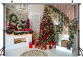 10x8ft Christmas Backdrops for Photography - Vivid Holiday Scenes