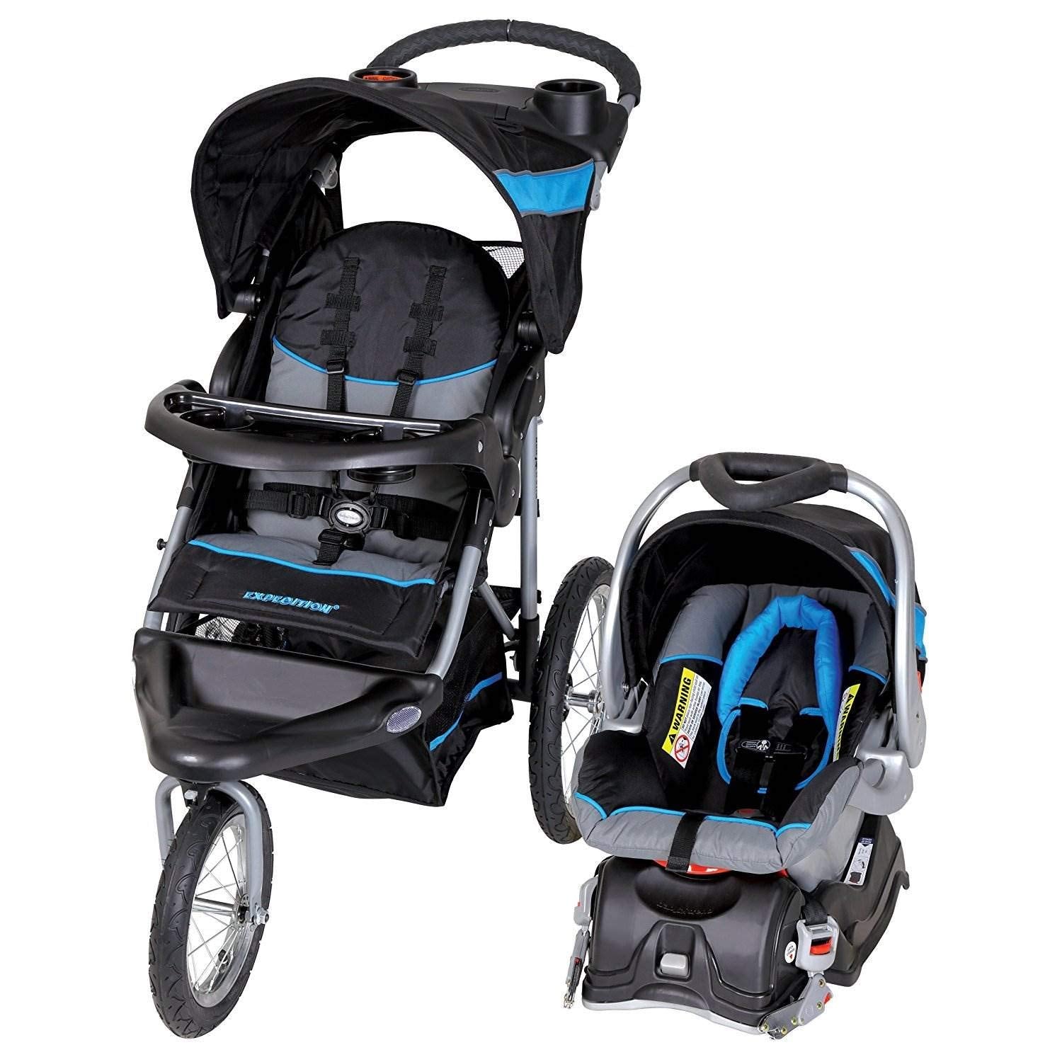 Baby Trend Expedition Jogger Travel System with EZ Flex-Loc Car Seat