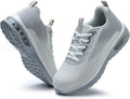 Steel Toe Shoes for Women Lightweight Breathable Safety Sneakers Work