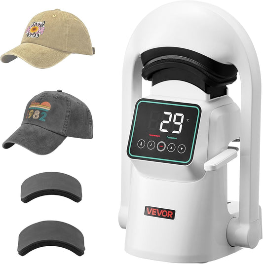 VEVOR Auto Hat Heat Press Machine for Custom Hat Printing