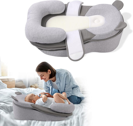 Baby Feeding Pillow for Reducing Spit-Up and Reflux Support