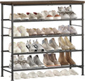 5 Tier Shoe Rack Organizer for Closet and Entryway - Sturdy Storage