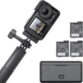 DJI Osmo Action 4 Adventure Combo - Rugged 4K/120fps Action Camera