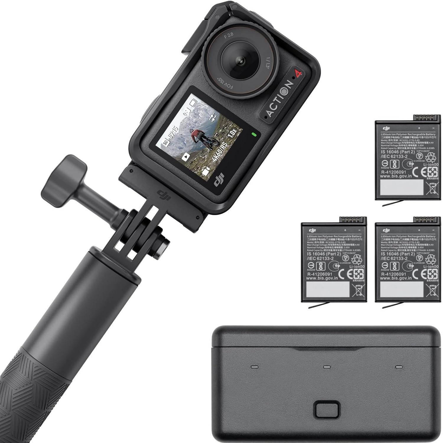 DJI Osmo Action 4: 4K Waterproof Cam for Adventures