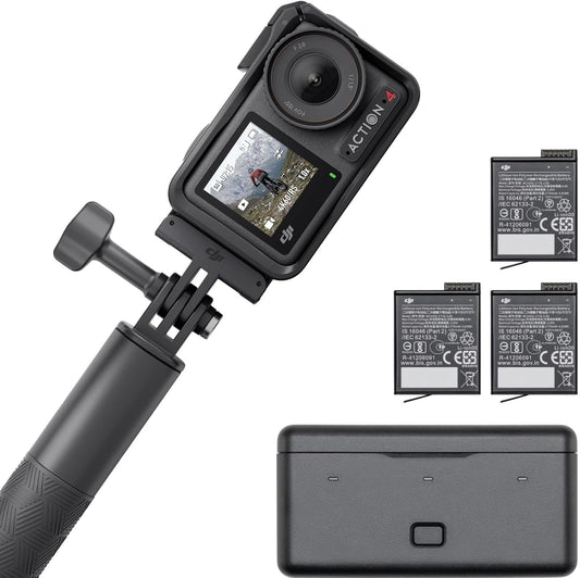 DJI Osmo Action 4: 4K Waterproof Cam for Adventures