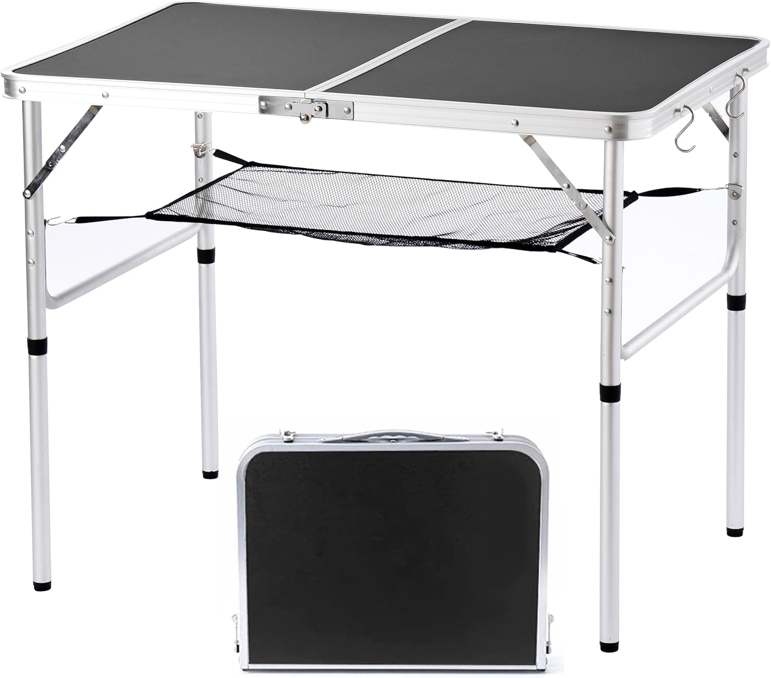 Folding Camping Table - Lightweight Portable Aluminum Design