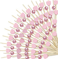 Fancy Heart Bead Cocktail Picks - 200PCS