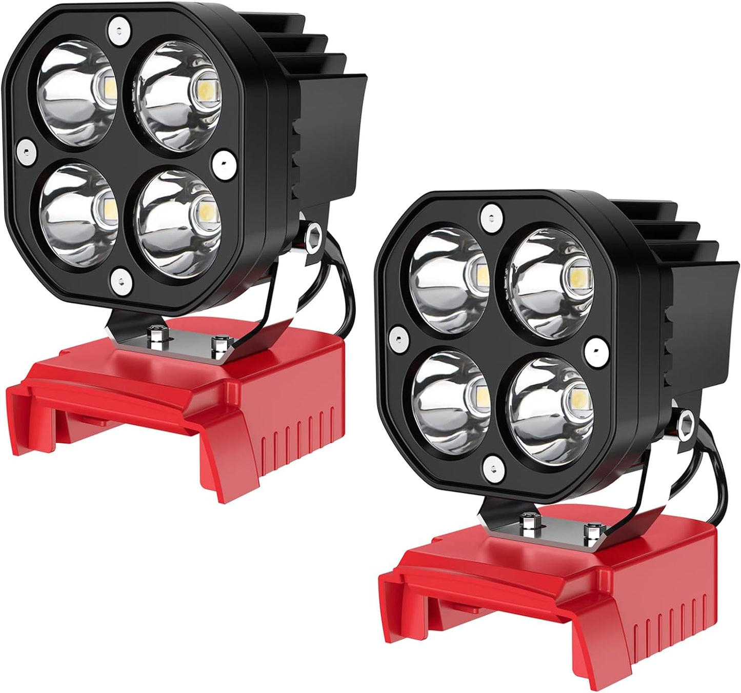 Azocek LED Work Light 40W 6000LM for 18V Battery Use