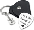 I Pick You Always Forever Stainless Steel Guitar Pick - Keepsake Gift