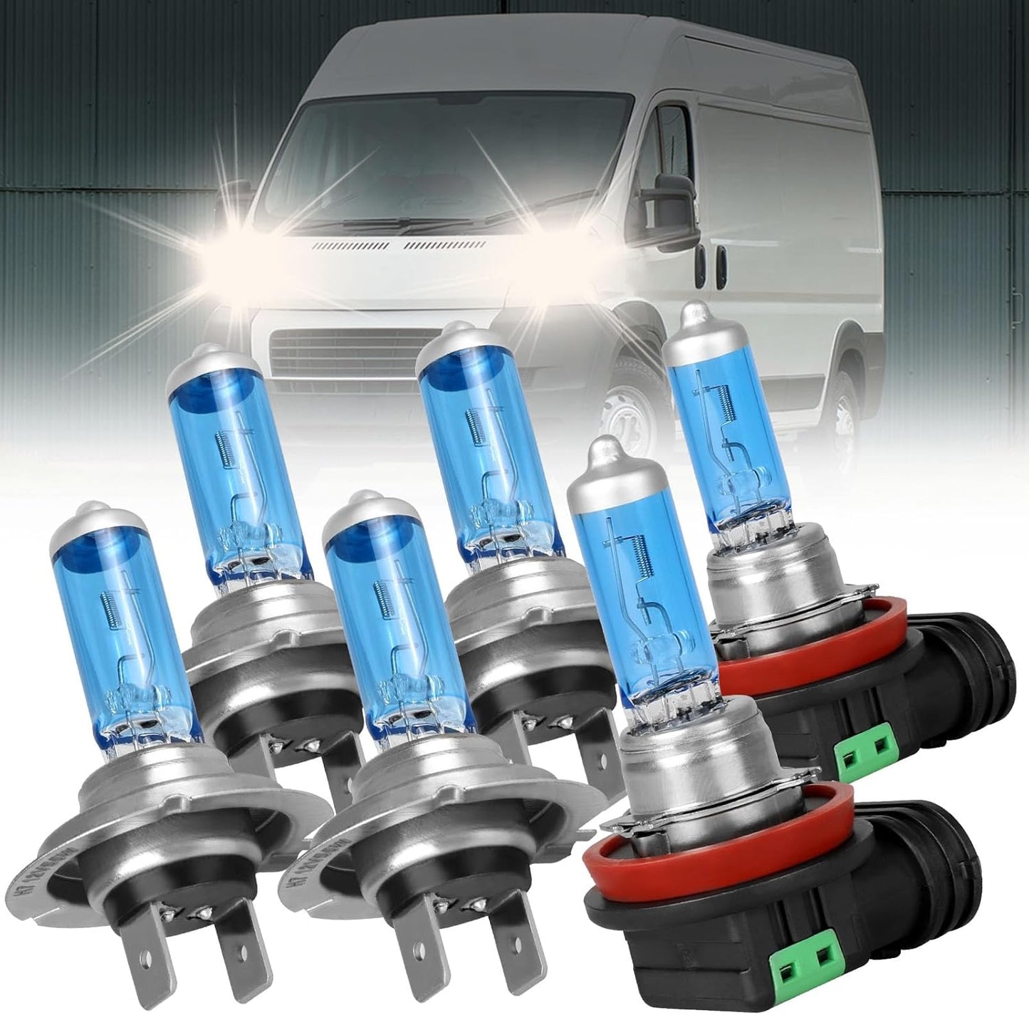 Fit For Ram ProMaster 1500/2500/3500 Headlight Bulbs Set