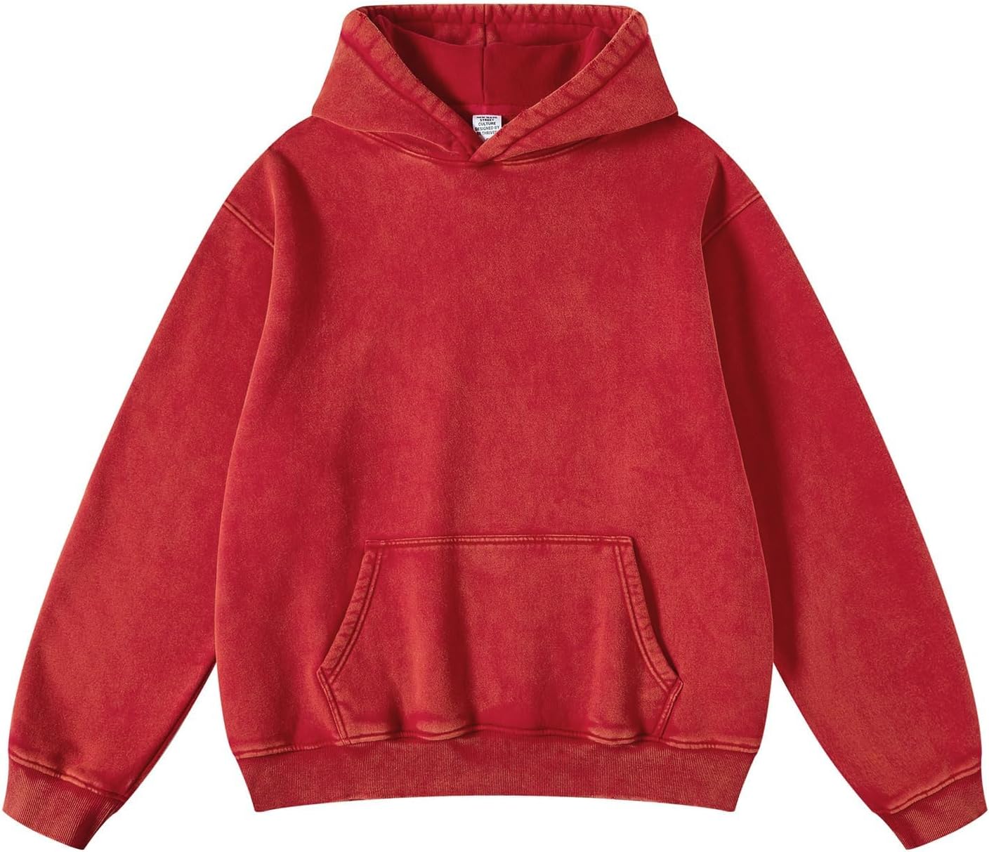 Mens Oversized Hoodies Pullover Vintage Sweatshirt for Style