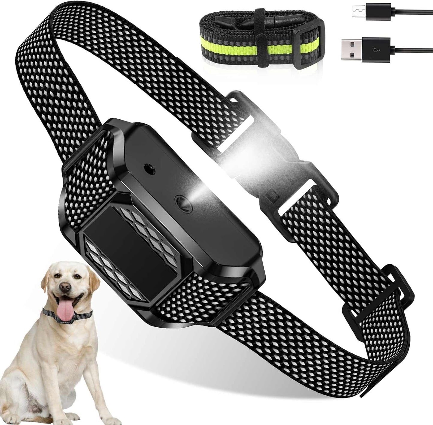 Citronella Dog Bark Collar for Dogs - Adjustable Sensitivity Levels