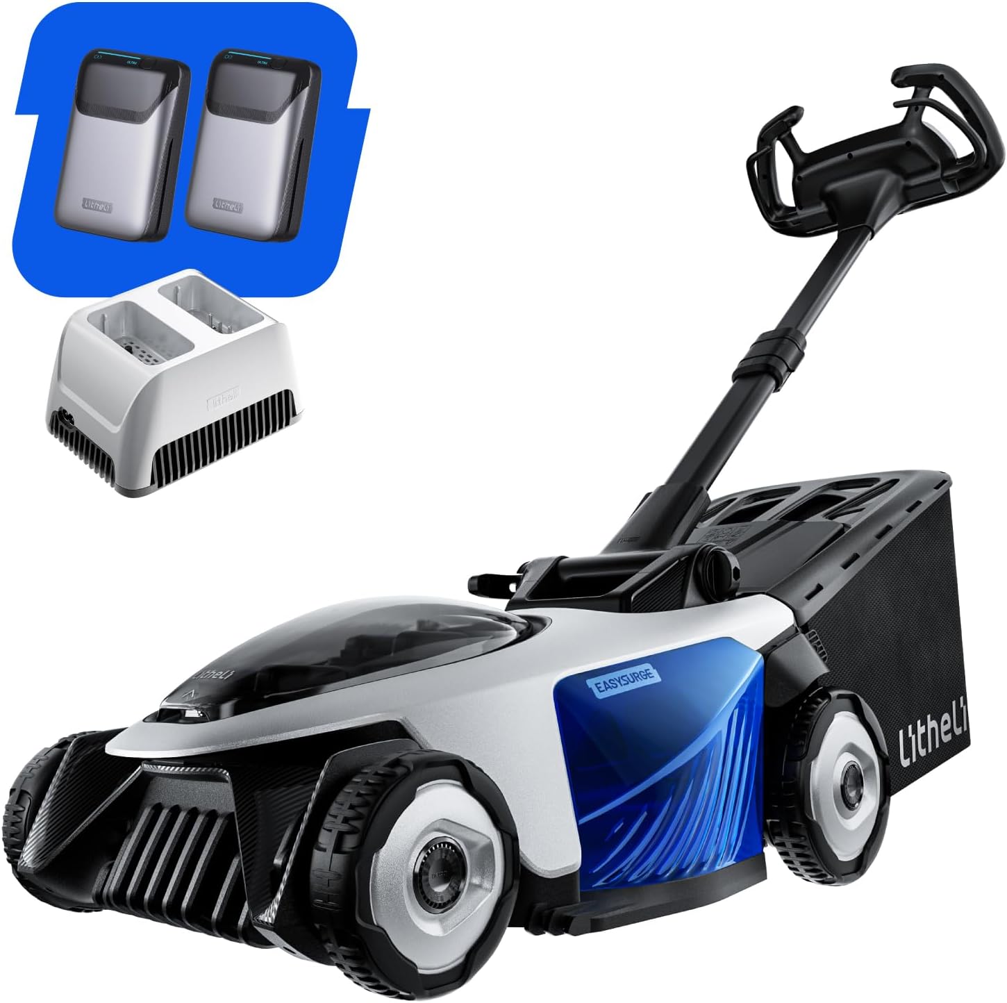 Electric Lawn Mower with Self-Propelled Features and 40V Power
