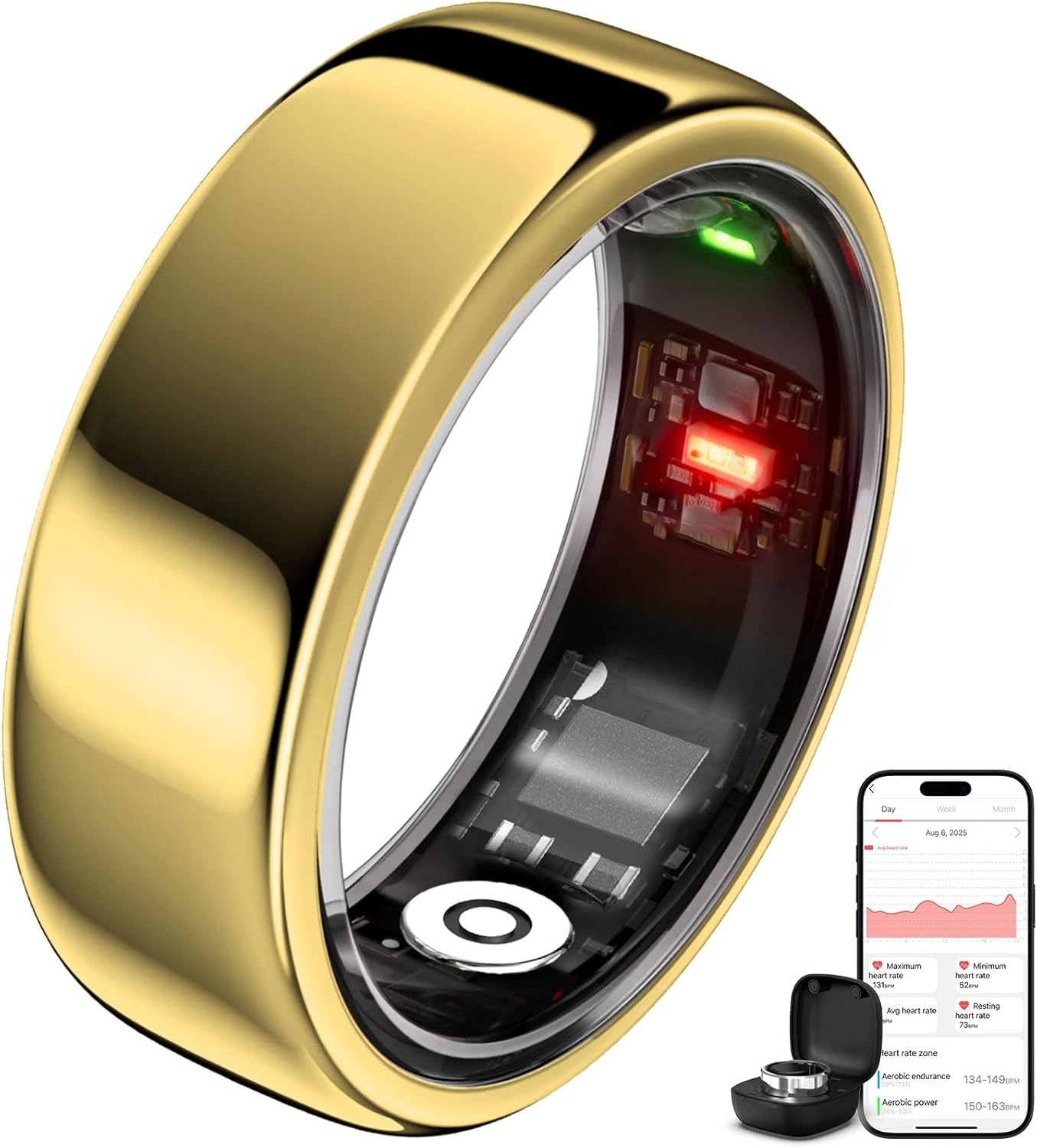 Smring Smart Ring for Fitness Tracking and Health Monitoring