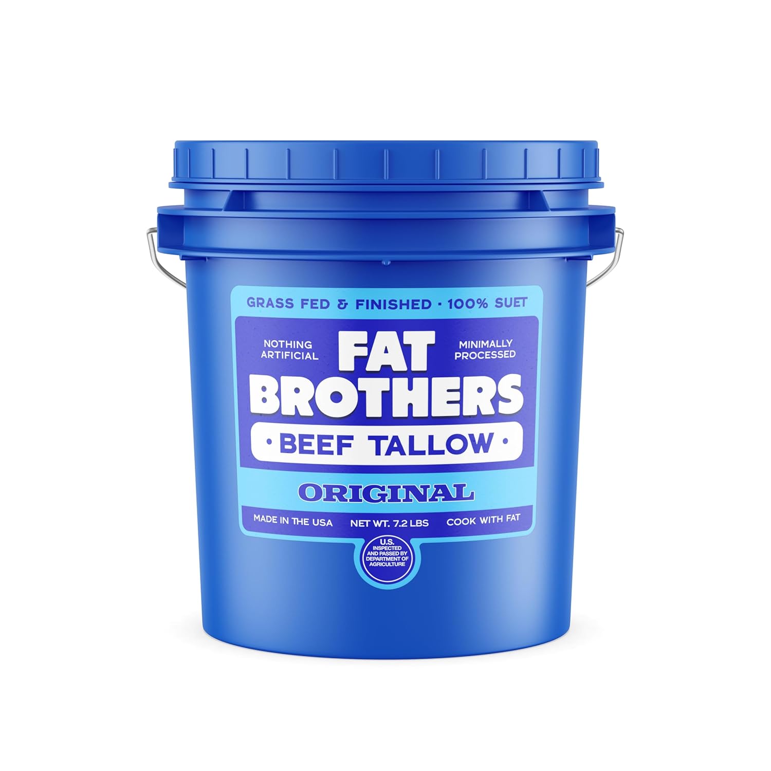 Fat Brothers Original Grass-Fed Beef Tallow for Cooking & More