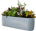 32ft Extra Tall Raised Garden Bed Kit Sky Blue - 32 in High Planter