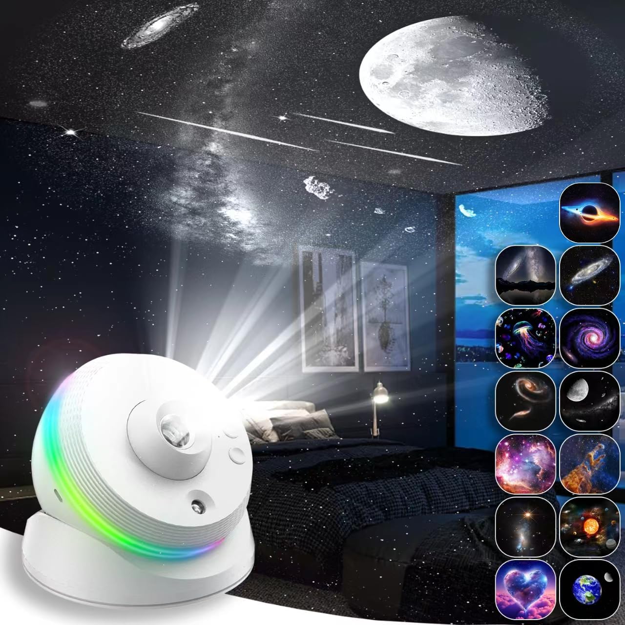 Transform Your Space with VanSmaGo Galaxy Projector