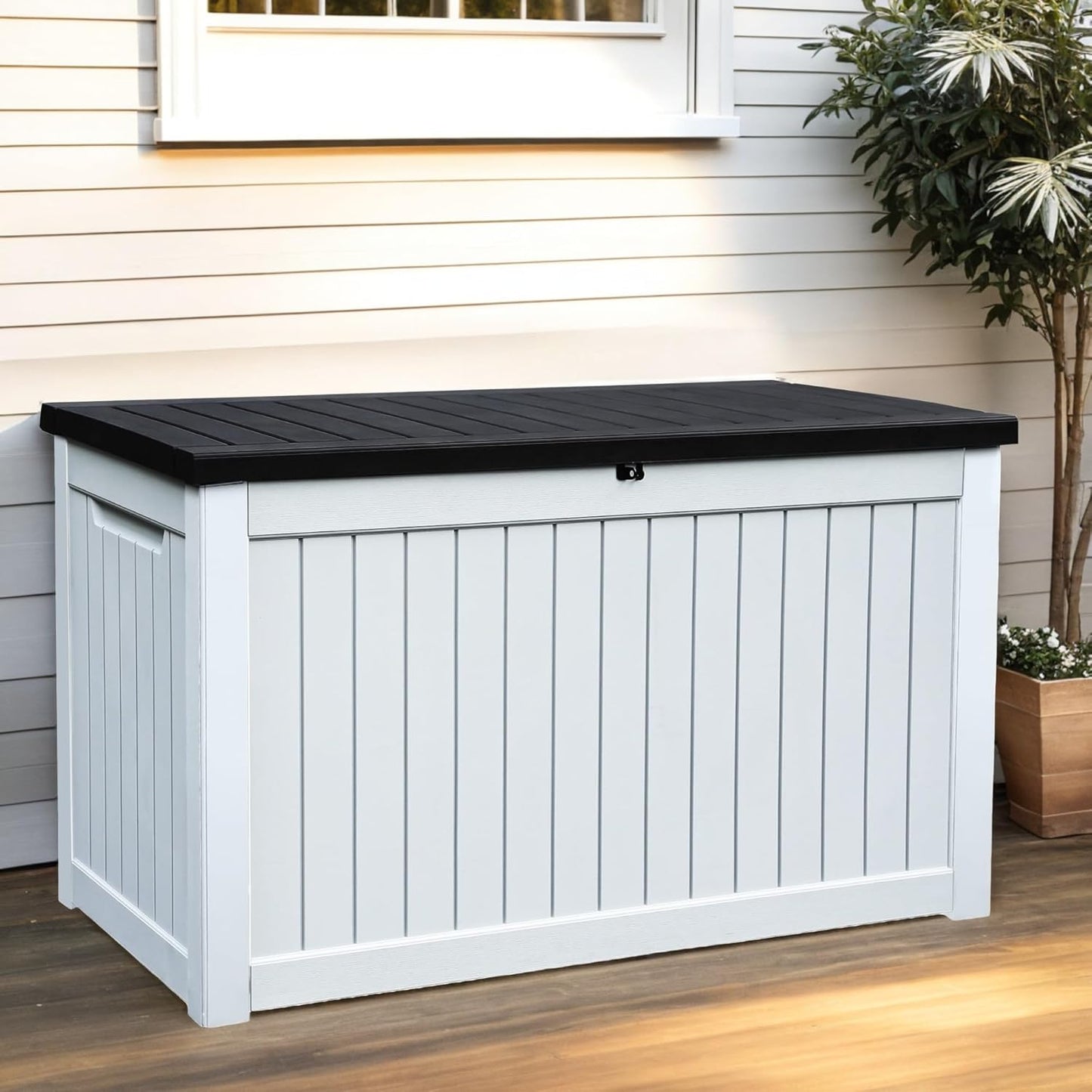 YITAHOME 230 Gallon Outdoor Storage Deck Box for Versatile Use