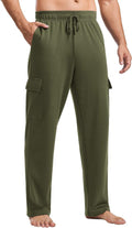 PINSPARK Cargo Sweatpants for Men - Lightweight Baggy Joggers