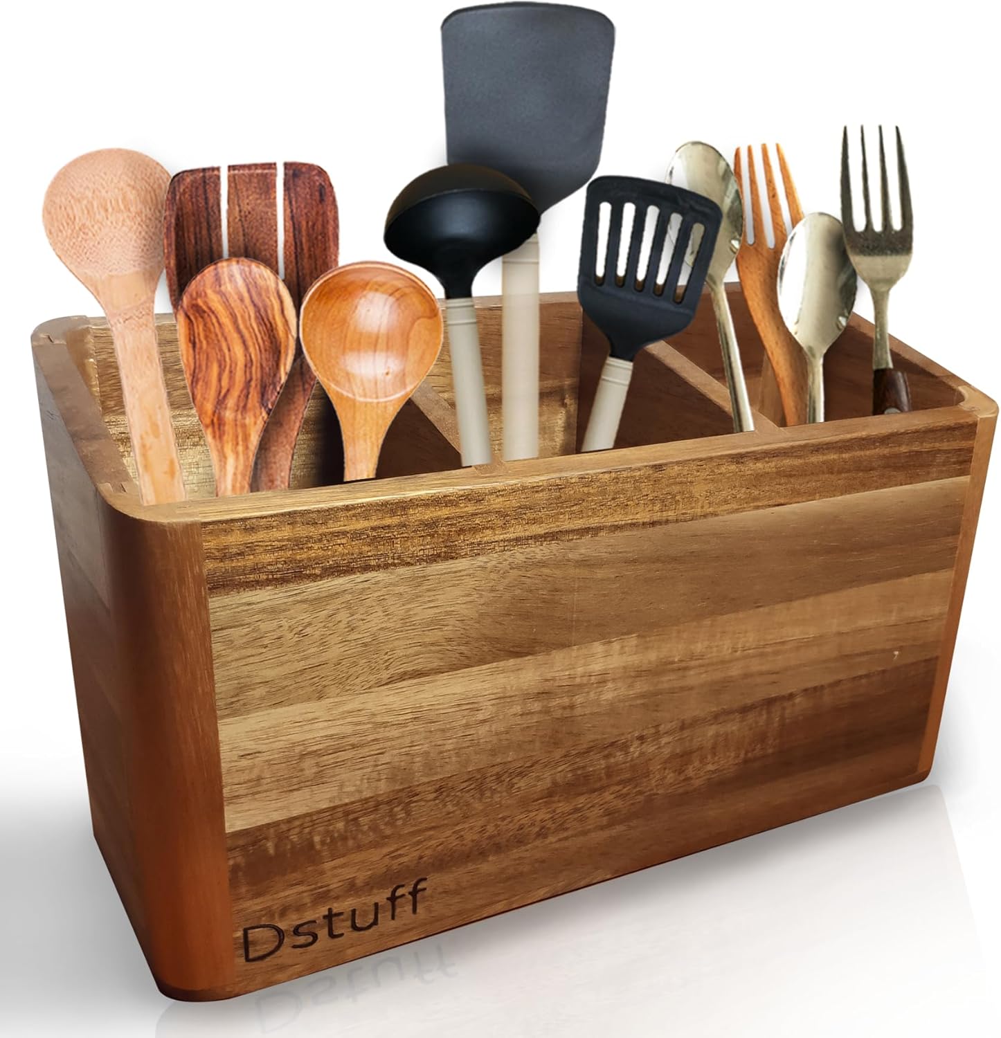Large Kitchen Utensil Holder Organizer for Countertop Storage