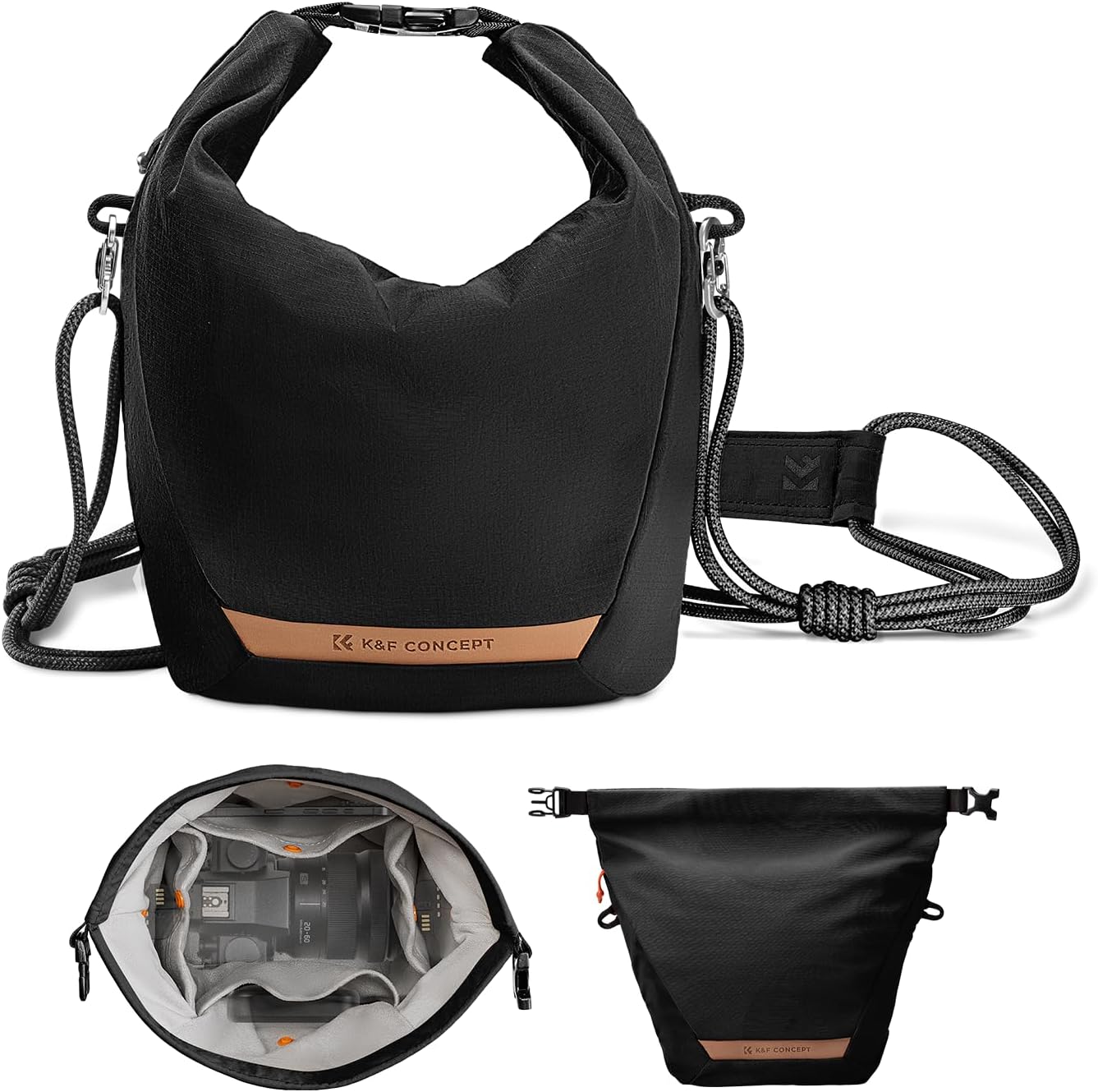 K&F Concept Camera Sling Bag for Urban Street Photography