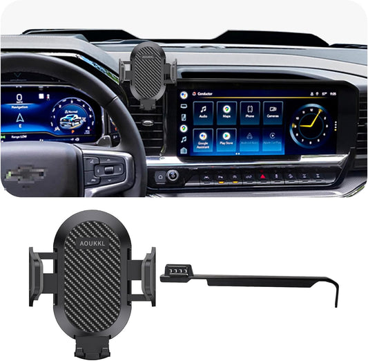 Car Phone Holder for Chevy Silverado/GMC Sierra 2022-2025