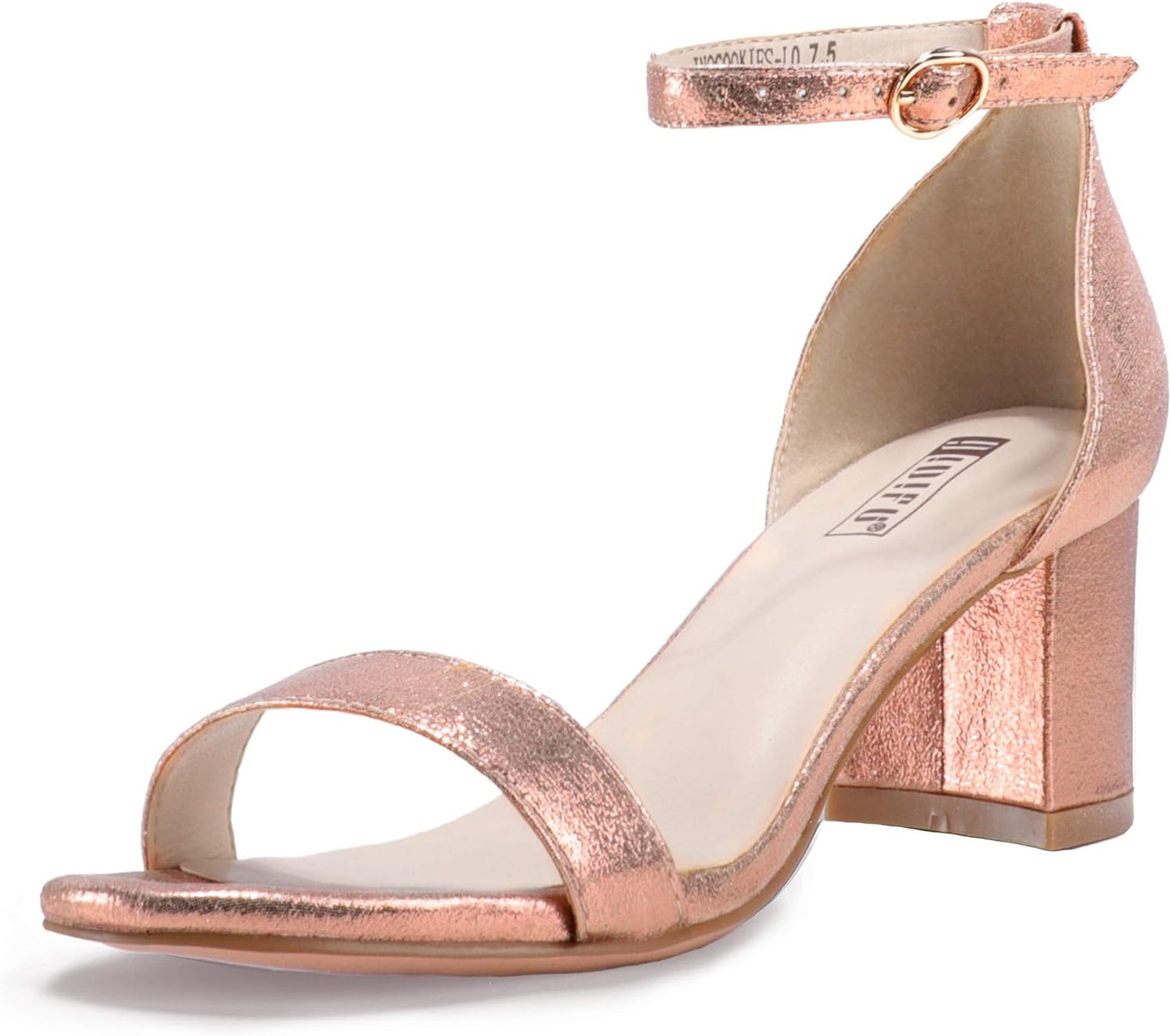 IDIFU Women's Cookie-LO Low Block Heels Chunky Sandals Review