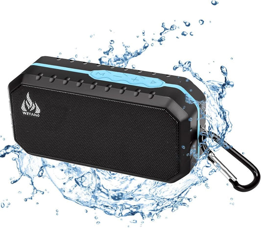 WEYANG Waterproof Bluetooth Speaker - Crisp Sound, Built-in Mic