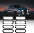 Ultra Slim 12-LED Surface Mount Grille Strobe Lights - Visible Day