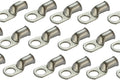 TEMCO 100 Pack Tinned Copper Battery Cable Ends 1/0 AWG - Marine Grade