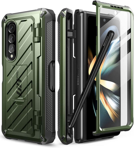 SupCase Galaxy Z Fold 4 Case with S Pen Holder for Protection