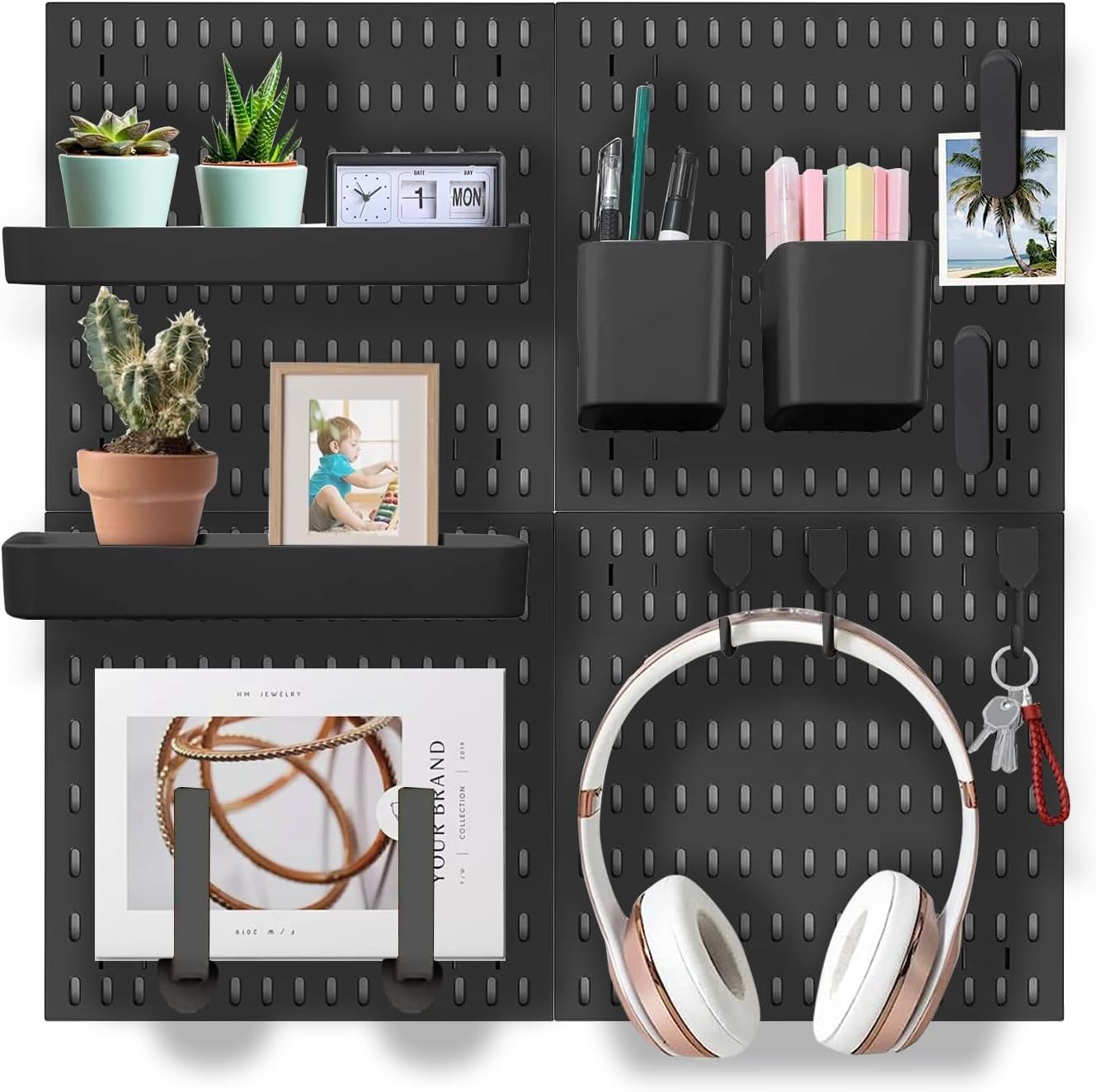 Wall Organizer Peg Board - Elevate Your Gaming and Office Space