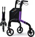 Lightweight 3 Wheel Rollator Walker for Seniors - Easy-Fold Mobility