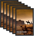 10x15 Picture Frame Set of 6 for Stunning Wall Displays
