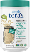 Lactose Free Organic Whey Protein Powder - Vanilla 20g Protein