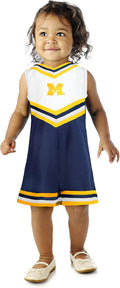 Little King NCAA Toddler Girls Team Cheer Jumper Dress Sizes 2T-6