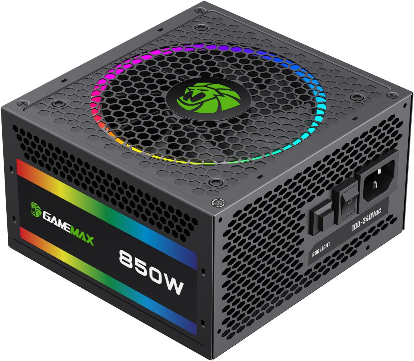 GAMEMAX 850W Power Supply with ARGB SYNC and 80 Plus Gold