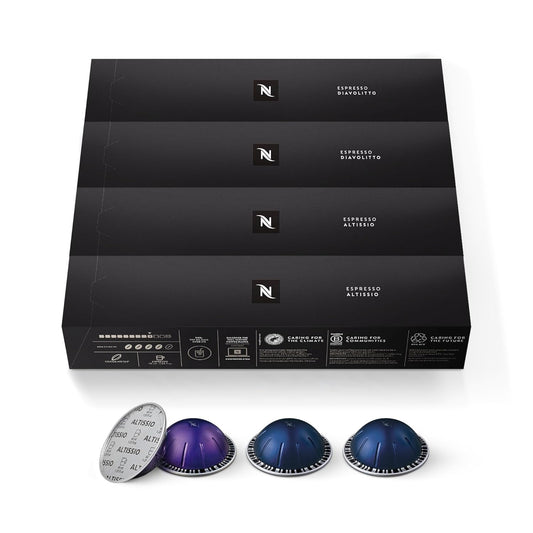 Brew Bold with Nespresso: 40-Count Espresso Pods