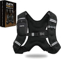 Weighted Vest 6lb-30lb for Running & Strength - Reflective Stripe