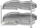 Blind Corner Cabinet Pull Out Organizer 26 in - Soft Close Swing Left